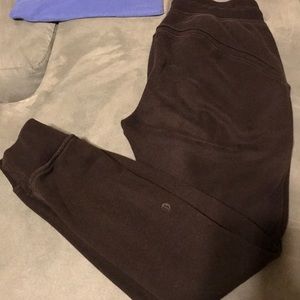 Lululemon warm down jogger